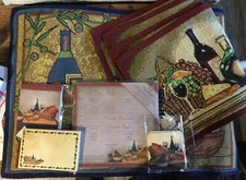 Trauben Wein Motiv 19”X 26”” Akzent Teppich, Tischsets, Organizer, Rezeptkarten + mehr