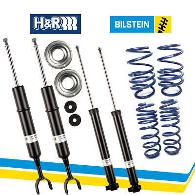 für VW PASSAT VARIANT B5 FAHRWERK 40MM FEDERN + STOßDÄMPFER H&R BILSTEIN mit ABE
