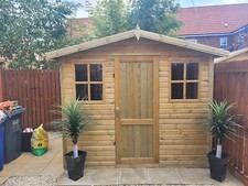 SHED SUMMERHOUSE APEX GARDEN WORKSHOP ROOM SUMMER HOUSE DELIVERY POSTCODES BELOW