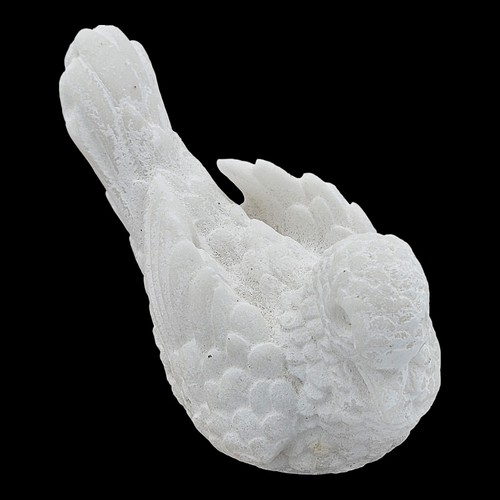 Vintage Chalkware White Dove Figurine Love Bird Single