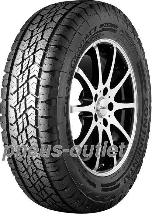 Pneu ete Continental CrossContact ATR 255/70 R16 115H 4x4 mixte M+S avec rebord de jante