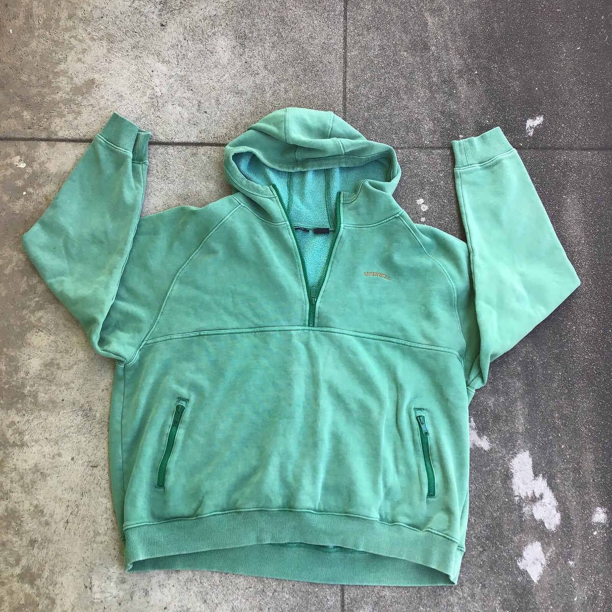 Merrell Women 2XL 1/2 Zip Sweatshirt Long Sleeve Fleece Sweater