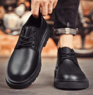 Mens Round Toe Lace Up Loafer Derby Shoe Business Oxford  display picture 1