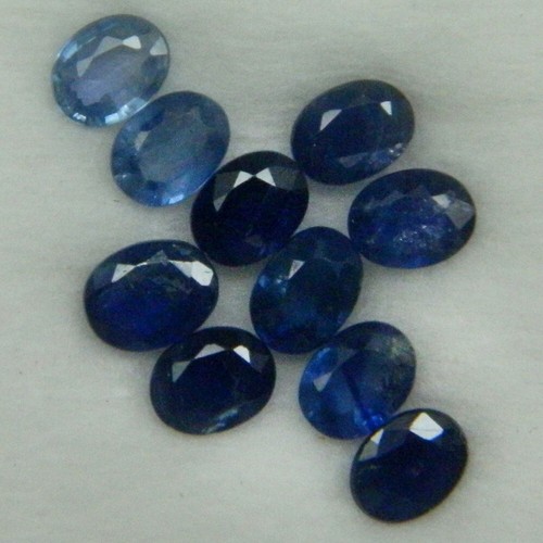 ¡JUEGO ENCANTADOR! Zafiro azul real Madagascar 2,35 quilates AAA calor normal embalaje original/4 x 3 mm - Imagen 3 de 4