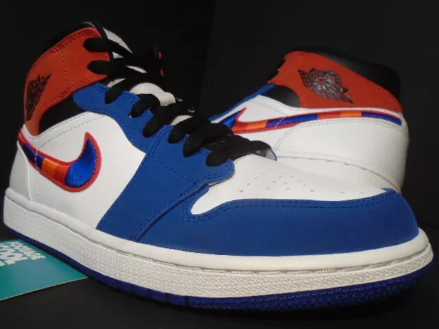 Air jordan 1 different hotsell color swoosh