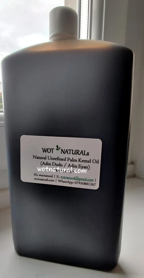 Authentic Pure Unrefined Palm Kernel Oil Adin Dudu, Aki up to 300g from Nigeria - Image 4 of 4