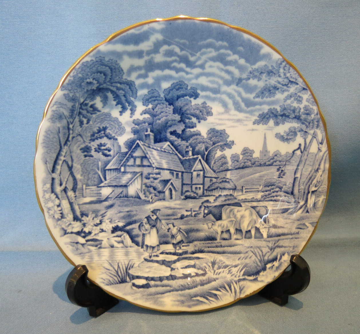 Rare Vintage H M Sutherland Rural Scenes Bone China Tea Cup & Saucer eBay