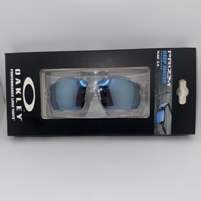 Oakley Flak 2.0 Prizm Deep Water Polarized Lens Set Only WITH Storage Bag NEW