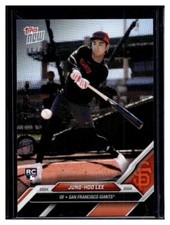 2024 Topps Now Road to Opening Day OD-291 Jung-Hoo Lee RC Black Parallel 96/99