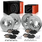 12Pcs Front & Rear Drilled Brake Rotors & Ceramic Pad for Mini Cooper Countryman