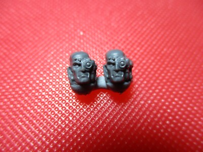 Warhammer 40k Space Marines Black Templars OOP Sergeant Heads x2 Spares