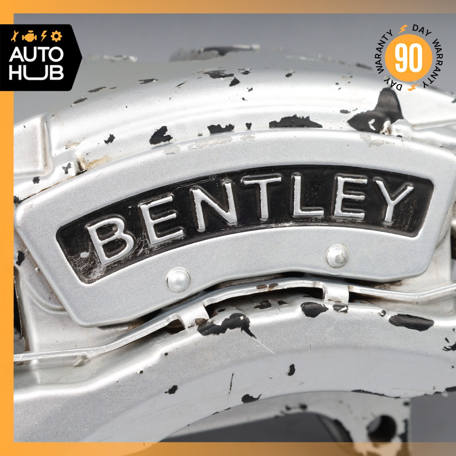 03-13 Bentley Continental GT GTC Front Brake Calipers Left and Right Set OEM