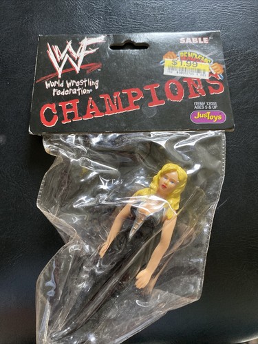 Sable WWF Bend-Ems WWF Champions New Justoys...