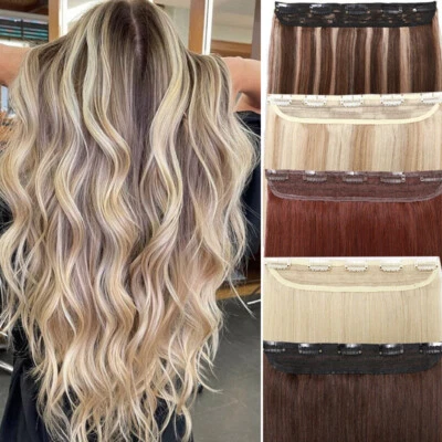 SEGO Clip In Remy 100% HUMAN 8A Echthaar Extensions Haarverlängerung Ein Tressen 60CM