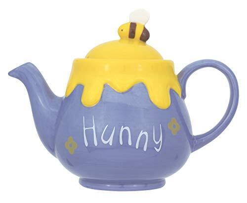 Disney Winnie The Pooh Teapot 590ml Honey Pot Hunny Purple Disney Winnie The Pooh Teapot 590ml Honey Pot Hunny Purple