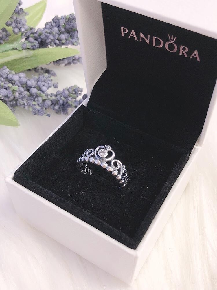 New Pandora Sterling Silver My Princess Stackable Ring -  Israel