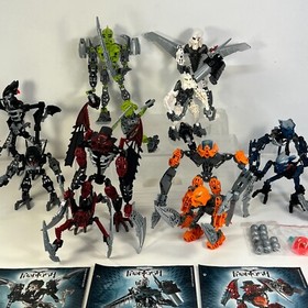 2008 Lego Bionicle Phantoka Complete sets 6x (+6) 8685 8686 8687 8691 8692 8693