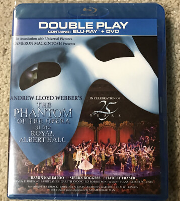 Phantom of the Opera - Royal Albert (Blu-ray/DVD, 2011, 2-Disc Set) UK Edition