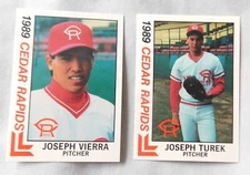 1989 Best Cedar Rapids Reds Baseball Card Pick one