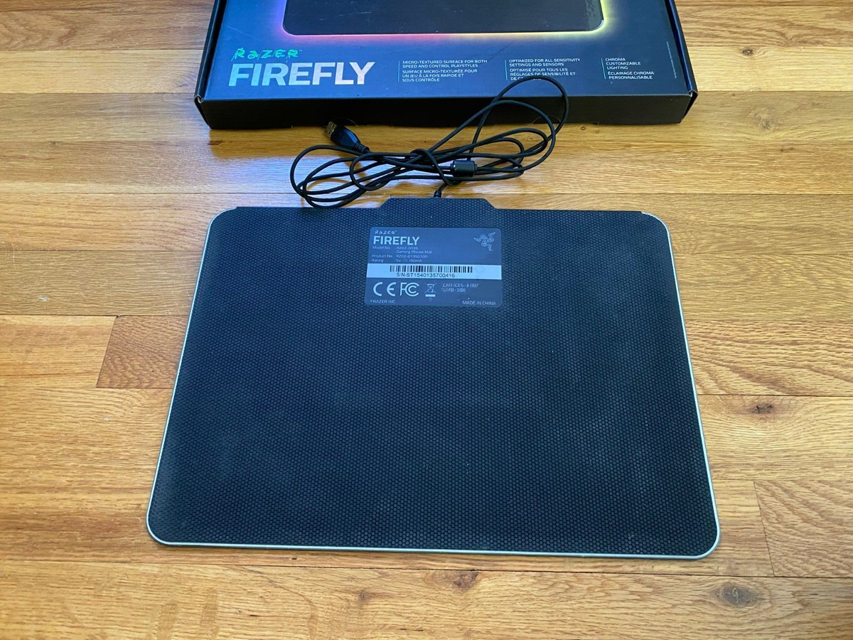 Razer Firefly Chroma Hard Gaming Mouse Pad w/ Box Black