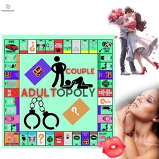 Adultopoly Board Couples Games for Adults Bed...