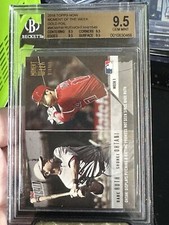 2018 Topps Now Moment of the Week 1W Gold MOW-1 Shohei Ohtani Babe Ruth BGS 9.5