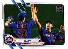 2021 Topps #210 Get Up! (Pete Alonso / Michael Conforto)