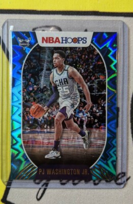 2020-2021 NBA Hoops PJ Washington Jr Teal Explosion #55