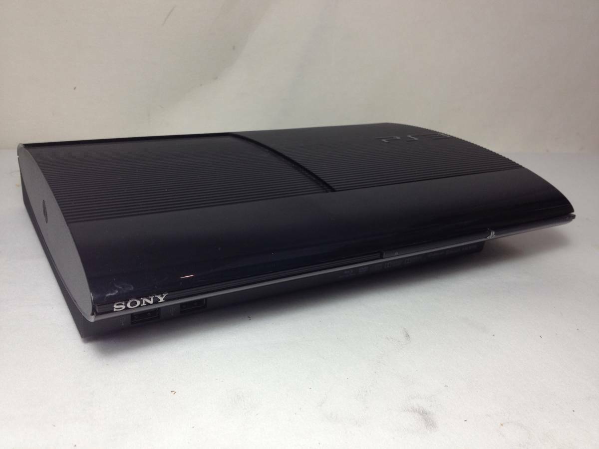 PS3 Charcoal Black CECH 4300C 500GB Console Box PlayStation 3 Super Slim  [BX]