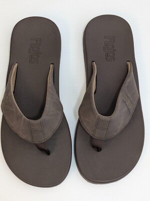 NWoT Flojos' Mens Flip-Flop Sandals Slip On Pool Non Slip Thongs Sz 10 $50 5C192