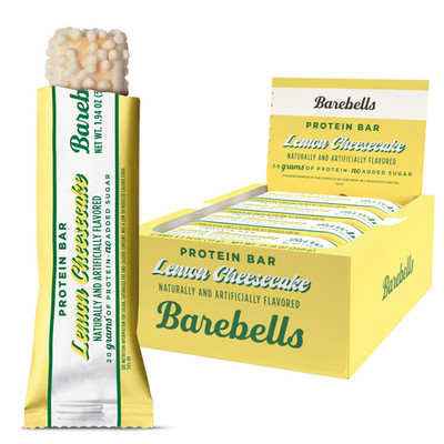 Barebells Protein Bar Lemon Cheesecake No Added Sugar Healthy 12 Bars NEW
