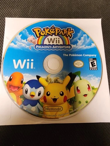Pokepark Pikachu’s Adventure Nintendo Wii - Tested -Disc Only