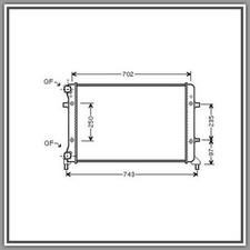Radiateur Seat ALTEA