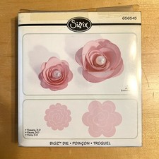 Sizzix Bigz Dies Die Flowers 3D 3-D 656545