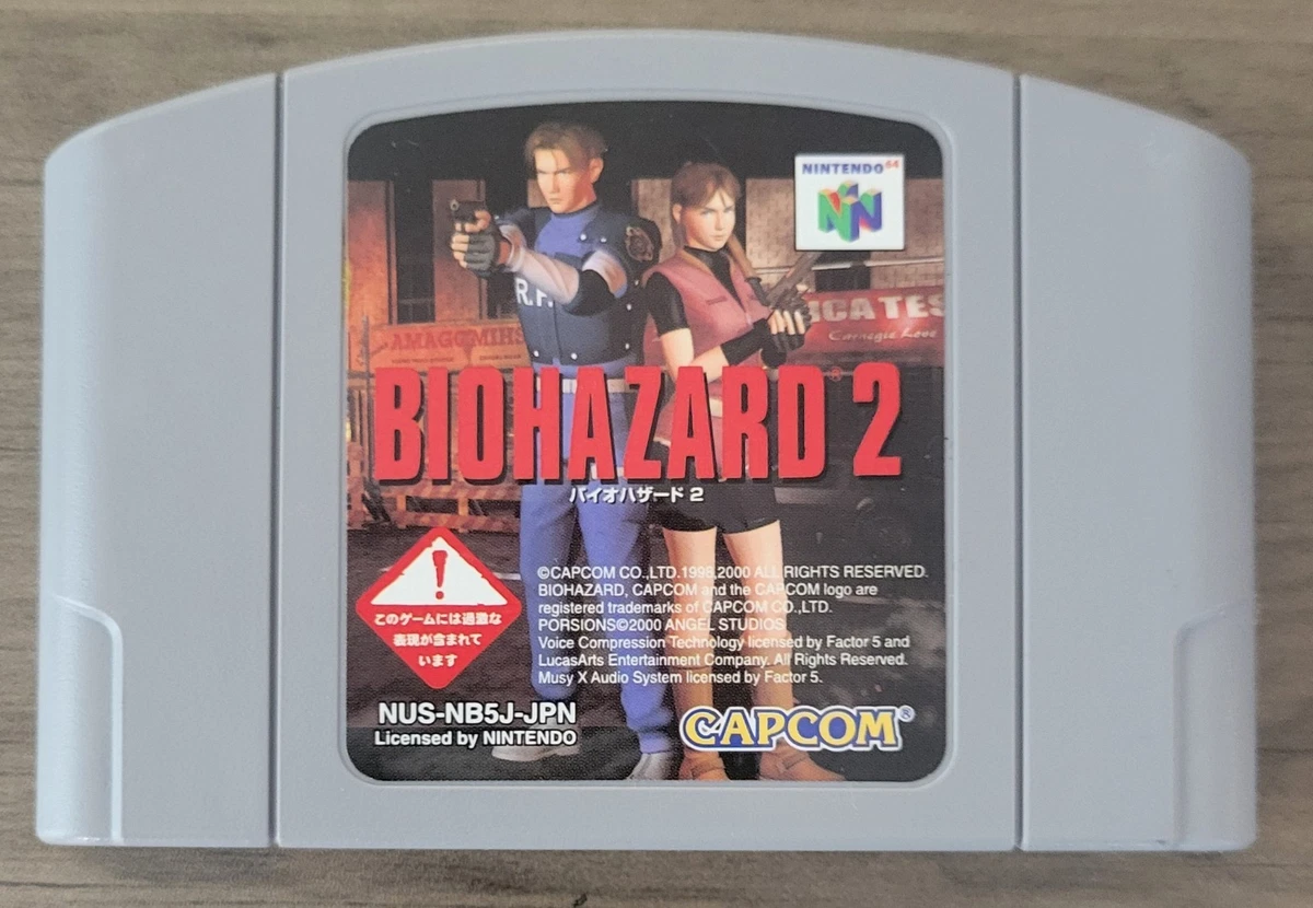 Action & Adventure NTSC-J (Japan) Resident Evil 2 Video Games for