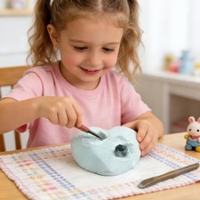 24pc Heart Fossil Dig Kit Valentines Day Kids Educational Toy Classroom Exchange