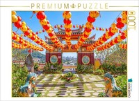 Calvendo Puzzle View Of The City | 1000 Pieces, Finished Size 25.2 × 18.9 In (64
