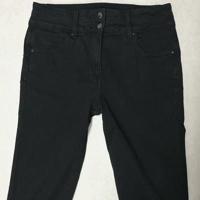 Ladies Next Lift, Slim & Shape Skinny High Rise Black Jeans Size 12 R (414F)