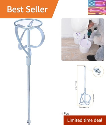 #ad #ad Concrete Mixing Paddle Paint Mixer Drill Attachment Cement Mixer Tool Mud Mi... $44.76