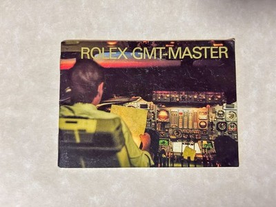 ROLEX GMT-MASTER 595.02 Booklet von 2002 16710, 16713, 16718