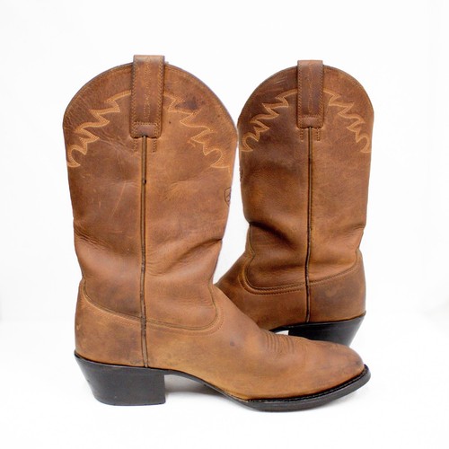Stivali da cowboy western Ariat Sedona in pelle marrone stile 34624 da uomo US 9,5 EE larghi - Foto 7 di 13