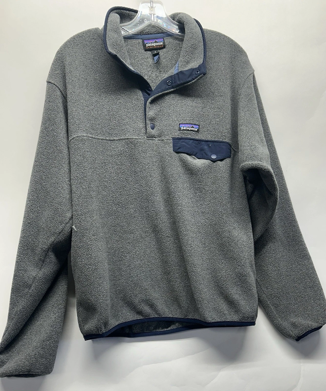 patagonia synchilla 1/2 snap fleece jacket