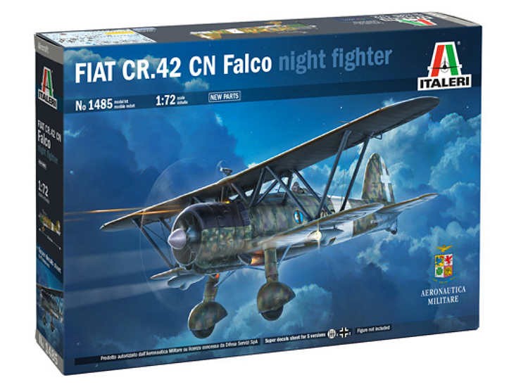 Italeri 1485 1/72 FIAT CR.42 CN ""Falco"" Night Fighter