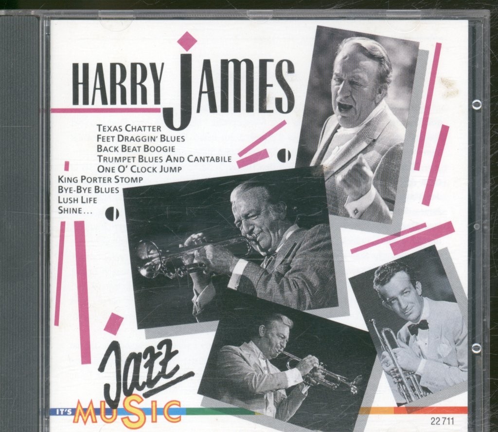 Harry James Self-Titled CD Europe It's Music 22711