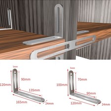 Versatili staffe angolari 90 gradi raccordi per mobili resistenti e affidabili