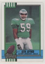 1990 Topps With Disclaimer Seth Joyner #99 0f3j