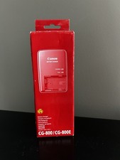 Canon CG-800/CG-800E Battery Charger Red for Camcorder For Canon Chargers