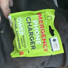 ChargeTab Emergency Phone Charger USB-C Green for Android