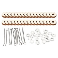6mm Doll Joints, 16 Set Cotter Pin Joints Connector and Fiberboard Tray