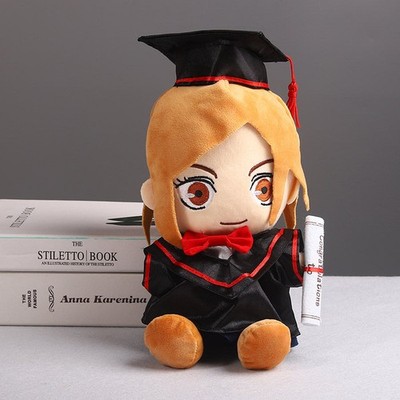 2026Cute Bear Graduation Plush Bachelor Gown Doctoral Hat Kindergarten Grad Gift
